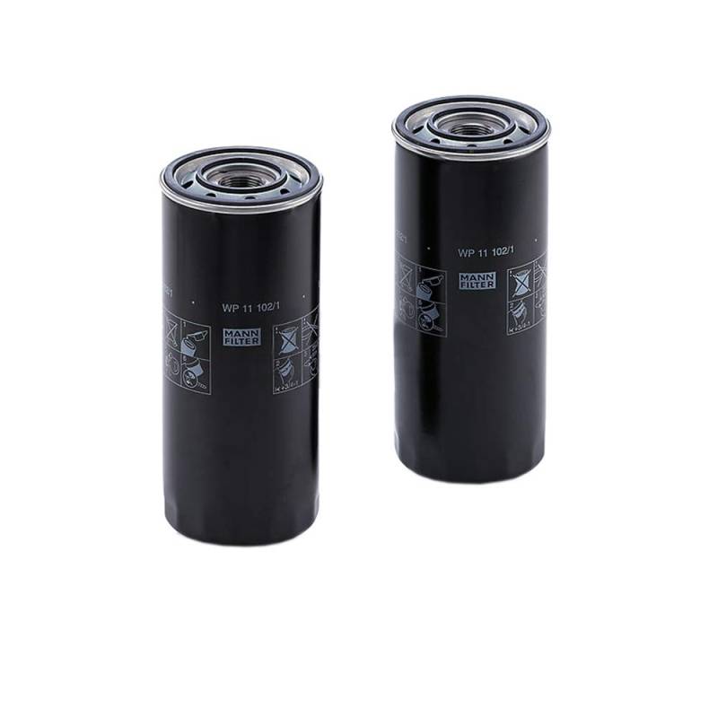 MANN-FILTER WP 11 102/1-2 Ölfilter (2er Set) - für Lkw + Busse von MANN-FILTER