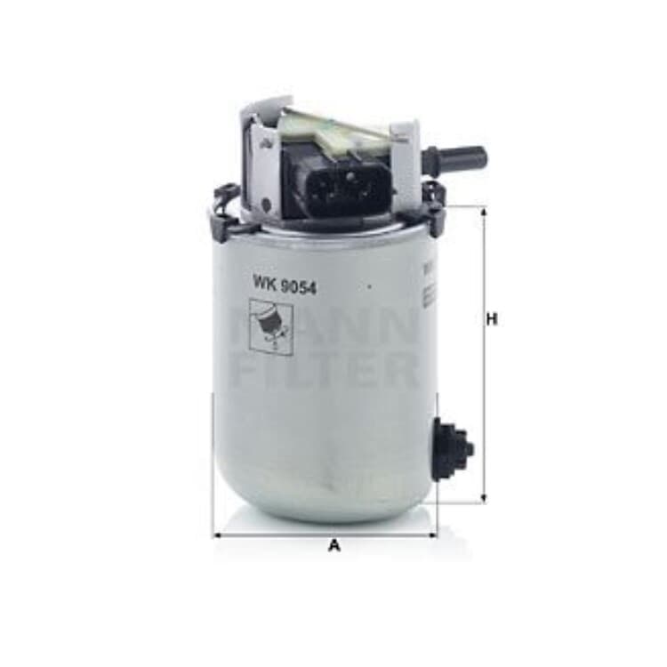 MANN Kraftstofffilter Nissan Qashqai X-Trail MANN Kraftstofffilter Nissan Qashqai X-Trail von MANN-FILTER
