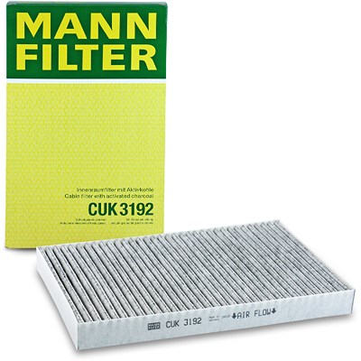 Mann-filter Filter, Innenraumluft [Hersteller-Nr. CUK3192] für Audi von MANN-FILTER