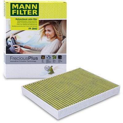 Mann-filter Filter, Innenraumluft FreciousPlus [Hersteller-Nr. FP2842] für Audi, Porsche, VW von MANN-FILTER
