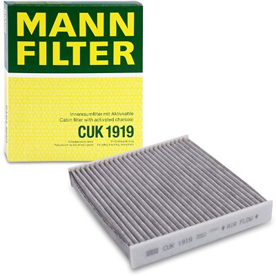 Mann-filter Filter, Innenraumluft [Hersteller-Nr. CUK1919] für Daihatsu, Jaguar, Land Rover, Lexus, Subaru, Toyota von MANN-FILTER