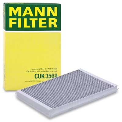 Mann-filter Filter, Innenraumluft [Hersteller-Nr. CUK3569] für Mercedes-Benz, VW von MANN-FILTER