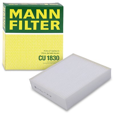Mann-filter Filter, Innenraumluft [Hersteller-Nr. CU1830] für Mitsubishi, Smart von MANN-FILTER