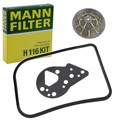 Mann-filter Hydraulikfiltersatz, Automatikgetriebe [Hersteller-Nr. H116KIT] für Audi, VW von MANN-FILTER