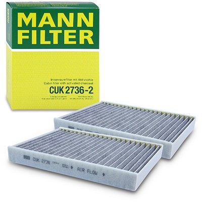 Mann-filter Innenraumfilter [Hersteller-Nr. CUK2736-2] für Alpina, BMW von MANN-FILTER