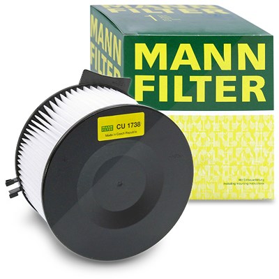 Mann-filter Innenraumfilter [Hersteller-Nr. CU1738] für VW von MANN-FILTER