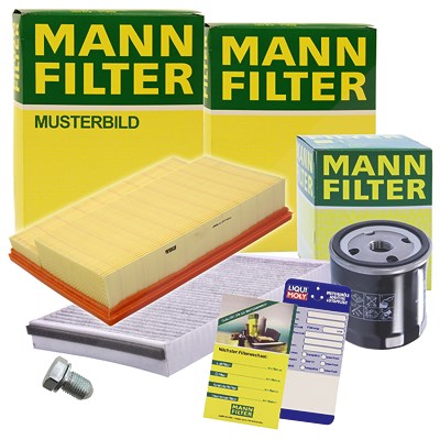 Mann-filter Inspektionspaket Filtersatz SET A für Audi von MANN-FILTER