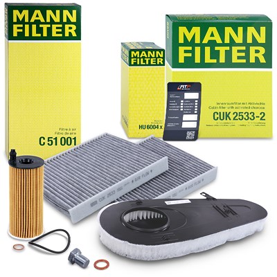 Mann-filter Inspektionspaket Filtersatz SET A für BMW von MANN-FILTER