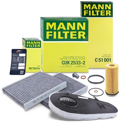 Mann-filter Inspektionspaket Filtersatz SET A für BMW von MANN-FILTER