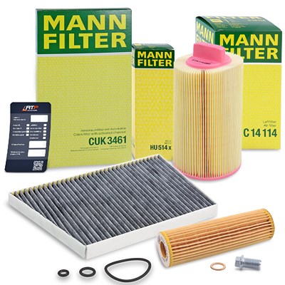 Mann-filter Inspektionspaket Filtersatz SET A für Mercedes-Benz von MANN-FILTER