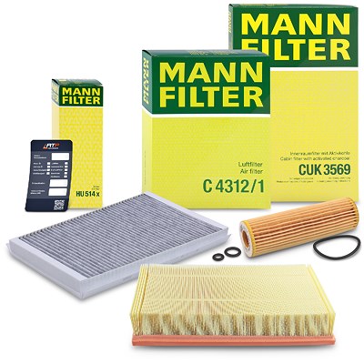 Mann-filter Inspektionspaket Filtersatz SET A für Mercedes-Benz von MANN-FILTER