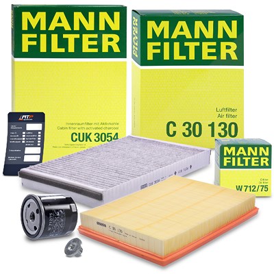 Mann-filter Inspektionspaket Filtersatz SET A für Opel von MANN-FILTER