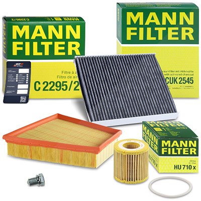 Mann-filter Inspektionspaket Filtersatz SET A für Seat, VW von MANN-FILTER
