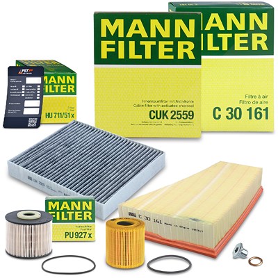 Mann-filter Inspektionspaket Filtersatz SET B für Ford von MANN-FILTER