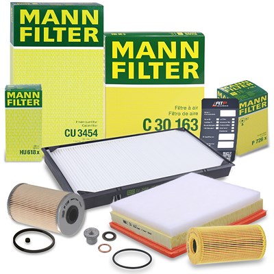 Mann-filter Inspektionspaket Filtersatz SET B für Nissan, Opel, Renault von MANN-FILTER