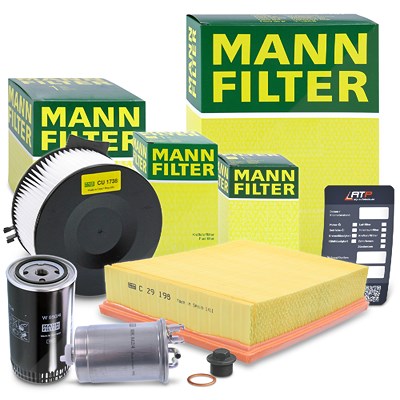Mann-filter Inspektionspaket Filtersatz SET B für VW von MANN-FILTER