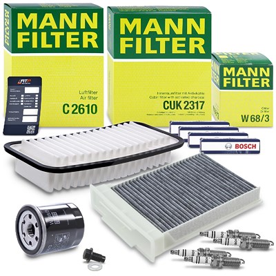 Mann-filter Inspektionspaket Filtersatz SET C für Citroën, Peugeot Mann-filter Inspektionspaket Filtersatz SET C für Citroën, Peugeot von MANN-FILTER