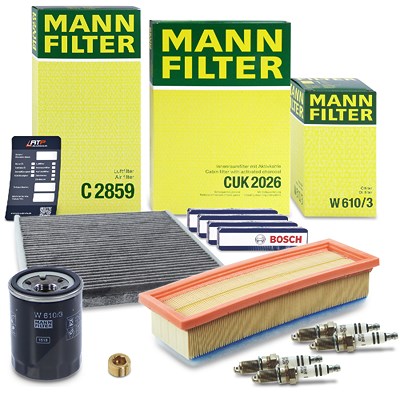 Mann-filter Inspektionspaket Filtersatz SET C für Fiat, Ford, Lancia von MANN-FILTER