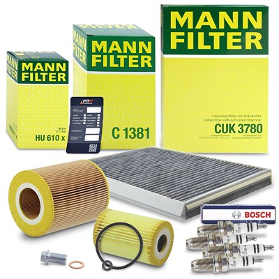 Mann-filter Inspektionspaket Filtersatz SET C für Mercedes-Benz von MANN-FILTER