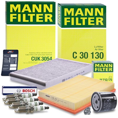 Mann-filter Inspektionspaket Filtersatz SET C für Opel von MANN-FILTER