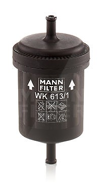 Mann-filter Kraftstofffilter [Hersteller-Nr. WK613/1] für Autobianchi, Fiat, Lancia von MANN-FILTER