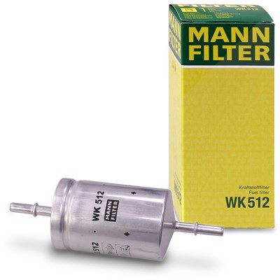 Mann-filter Kraftstofffilter [Hersteller-Nr. WK512] für Alfa Romeo, Audi, Cadillac, Citroën, Daewoo, Fiat, Jaguar, Lada, Lancia, Opel, Peugeot, Proton von MANN-FILTER