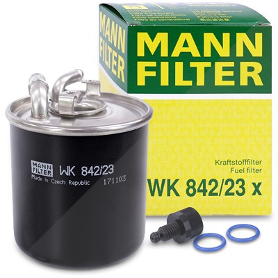 Mann-filter Kraftstofffilter [Hersteller-Nr. WK842/23x] für Jeep, Mercedes-Benz von MANN-FILTER