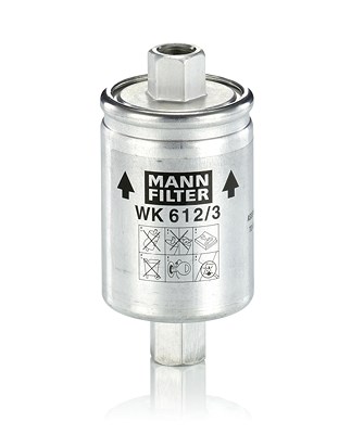 Mann-filter Kraftstofffilter [Hersteller-Nr. WK612/3] für Land Rover, Mg, Opel, Rover, Toyota von MANN-FILTER