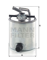 Mann-filter Kraftstofffilter [Hersteller-Nr. WK920/6] für Nissan von MANN-FILTER