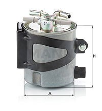 Mann-filter Kraftstofffilter [Hersteller-Nr. WK920/5] für Renault von MANN-FILTER