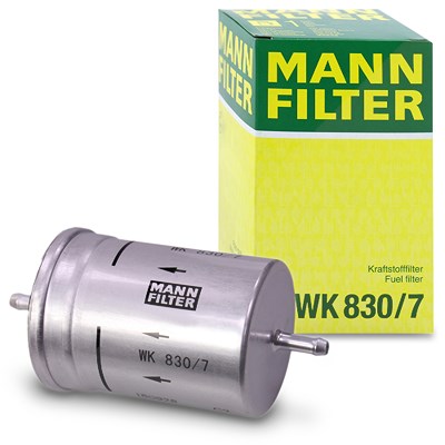 Mann-filter Kraftstofffilter [Hersteller-Nr. WK830/7] für Audi, Ford, Seat, Skoda, VW von MANN-FILTER
