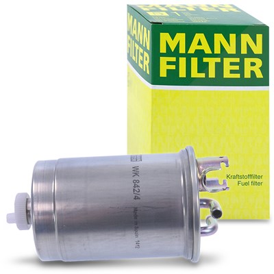 Mann-filter Kraftstofffilter [Hersteller-Nr. WK842/4] für Seat, VW von MANN-FILTER