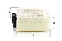 Mann-filter Luftfilter [Hersteller-Nr. C38011] für Audi, VW von MANN-FILTER