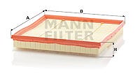 Mann-filter Luftfilter [Hersteller-Nr. C28125/1] für BMW von MANN-FILTER