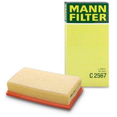 Mann-filter Luftfilter [Hersteller-Nr. C2567] für Citroën, Fiat, Mini, Peugeot von MANN-FILTER