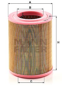Mann-filter Luftfilter [Hersteller-Nr. C1430] für Honda von MANN-FILTER