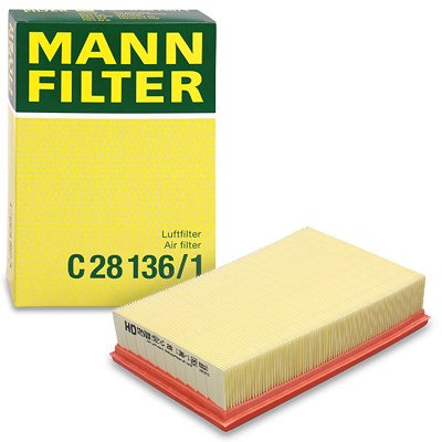 Mann-filter Luftfilter [Hersteller-Nr. C28136/1] für Seat, Skoda, VW von MANN-FILTER
