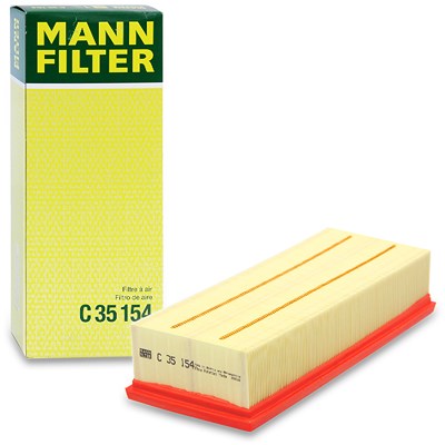 Mann-filter Luftfilter [Hersteller-Nr. C35154] für Audi, Seat, Skoda, VW von MANN-FILTER