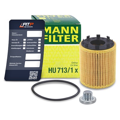 Mann-filter Ölfilter+Schraube+Ölwechselanhänger für Alfa Romeo, Fiat, Lancia, Opel Mann-filter Ölfilter+Schraube+Ölwechselanhänger für Alfa Romeo, Fiat, Lancia, Opel von MANN-FILTER
