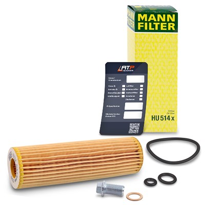 Mann-filter Ölfilter+Schraube+Ölwechselanhänger für Mercedes-Benz Mann-filter Ölfilter+Schraube+Ölwechselanhänger für Mercedes-Benz von MANN-FILTER