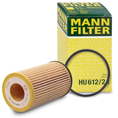 Mann-filter Ölfilter [Hersteller-Nr. HU612/2x] für Alfa Romeo, Chevrolet, Fiat, Opel, Saab, Suzuki, Vauxhall von MANN-FILTER