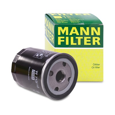 Mann-filter Ölfilter [Hersteller-Nr. W713/16] für Alfa Romeo, Autobianchi, Citroën, Fiat, Innocenti, Lancia von MANN-FILTER