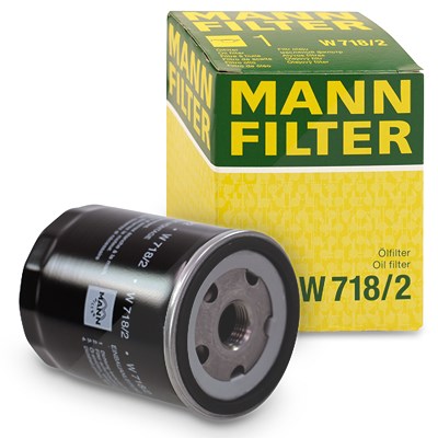 Mann-filter Ölfilter [Hersteller-Nr. W718/2] für Alfa Romeo, Fiat, Innocenti, Lancia von MANN-FILTER