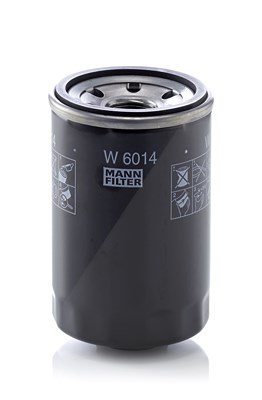 Mann-filter Ölfilter [Hersteller-Nr. W6014] für Alfa Romeo von MANN-FILTER