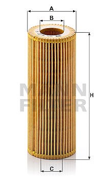 Mann-filter Ölfilter [Hersteller-Nr. HU722y] für Alfa Romeo, Fiat von MANN-FILTER