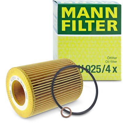 Mann-filter Ölfilter [Hersteller-Nr. HU925/4x] für Alpina, BMW, Wiesmann von MANN-FILTER