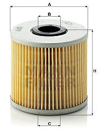 Mann-filter Ölfilter [Hersteller-Nr. H1032/1x] für Audi von MANN-FILTER