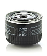 Mann-filter Ölfilter [Hersteller-Nr. W914/4] für Austin, Opel von MANN-FILTER