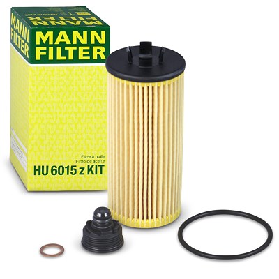 Mann-filter Ölfilter [Hersteller-Nr. HU6015zKIT] für BMW, Mini von MANN-FILTER