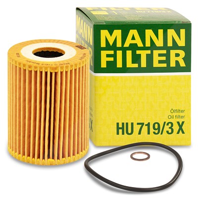 Mann-filter Ölfilter [Hersteller-Nr. HU719/3x] für Chevrolet, Opel, Vauxhall von MANN-FILTER